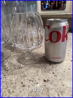 Mikasa Artic lights Brandy Cognac Snifter Set 4 VTG