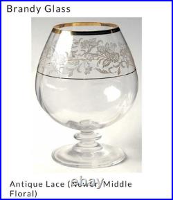 Mikasa Brandy Antique Lace Set Of 4