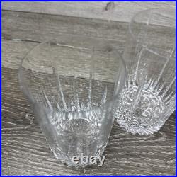 Mikasa Crystal ARCTIC LIGHTS Highball Glasses 5-3/8 Set of 4 Mikasa Crystal ARCTIC LIGHTS Highball Glasses 5-3/8 Set of 4