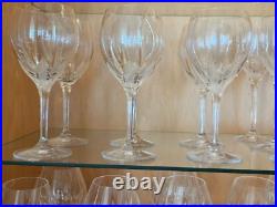 Mikasa Crystal'Flame D'Amore 9-inch crystal ballon wine glasses