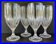 Mikasa Crystal Park Lane Glasses Ice Tea Glasses Goblets 7 1/4 Set of 4