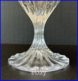 Mikasa Crystal Park Lane Glasses Ice Tea Glasses Goblets 7 1/4 Set of 4