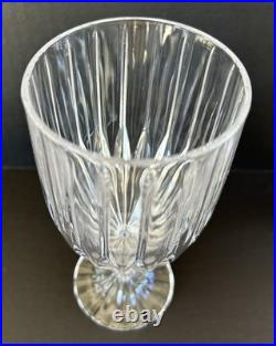 Mikasa Crystal Park Lane Glasses Ice Tea Glasses Goblets 7 1/4 Set of 4