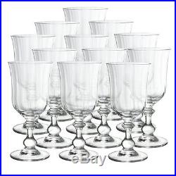 Mikasa French Countryside Crystal Goblets, Set of 12