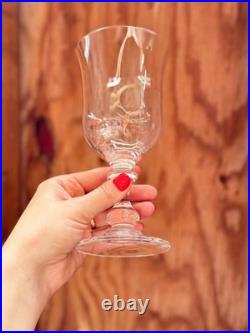 Mikasa French Countryside Goblet Set of 10 Clear Glass Austria 7.5 Wine Water