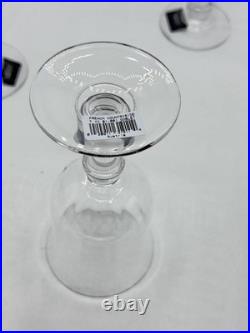 Mikasa French Countryside Goblet Set of 10 Clear Glass Austria 7.5 Wine Water