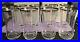 Mikasa Jamestown Clear Highball Glasses With Platinum Rims Set of 8