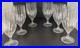 Mikasa PARK LANE Crystal Water/Iced Tea Goblets Glasses 7 1/4 Set of 6
