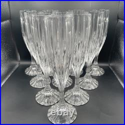 Mikasa Park Lane Crystal Champagne Flutes Glasses Set Of 10 Mikasa Park Lane Crystal Champagne Flutes Glasses Set Of 10