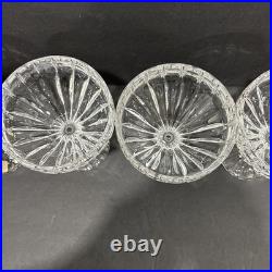 Mikasa Park Lane Crystal Coupe Champagne Sherbet Glasses Set of 5