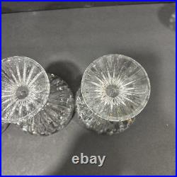 Mikasa Park Lane Crystal Coupe Champagne Sherbet Glasses Set of 5