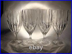 Mikasa Park Lane Crystal Hock Wine Glasses Set of 4! Excellent Condition