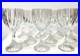 Mikasa Park Lane Crystal Water Goblet /Wine Glasses, Set of 9