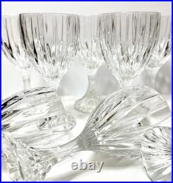 Mikasa Park Lane Crystal Water Goblet /Wine Glasses, Set of 9 Mikasa Park Lane Crystal Water Goblet /Wine Glasses, Set of 9