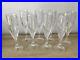 Mikasa Park Lane Set of EIGHT 8 5/8 Crystal Champagne Flutes Glasses