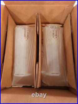 Mint Condition Set Of 2 Waterford Kelsey 10 Oz Goblets- Shipping Box From Ire