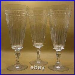 Montrose Mikasa Crystal Drinks are Set 12 Pc Goblets Glasses Elegant Vintage