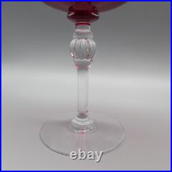 Morgantown Crystal BRILLIANT RUBY Service for Eight 24pc Set