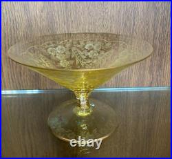 Moser Crystal Cocktail / Dessert Glasses Set of 5 with Original Box