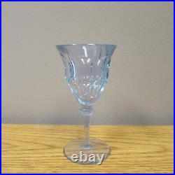 Moser Cut Crystal ALEXANDRITE / NEODYMIUM Small Cordial Glasses Set of Six