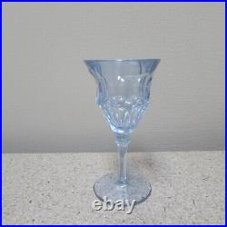 Moser Cut Crystal ALEXANDRITE / NEODYMIUM Small Cordial Glasses Set of Six