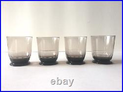 Moser Mozart Dbl Old Fashioned Czech Crystal Highball Glasses Set Of 4 Nwt