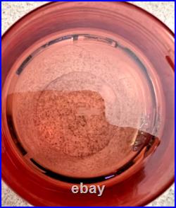 Moser Whiskey Double Old Fashioned Crystal Glasses Set Of 5