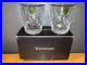 NEW Never Used Waterford Crystal Woodmont Tumbler Set of 2