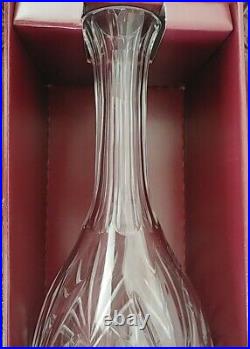 NEW Noble Excellence 5pc Duke Crystal Wine Set Handcut Decanter Glasses Poland