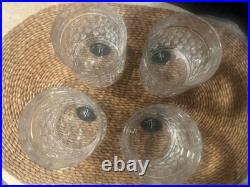 NEW Set Of 4 Ralph Lauren Crystal ASTON Double Old Fashioned Whiskey Glasses NEW Set Of 4 Ralph Lauren Crystal ASTON Double Old Fashioned Whiskey Glasses