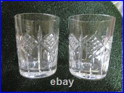 NEW Set of 2 Waterford GRAINNE Double Old Fashioned 12 oz Glasses from IRELAND