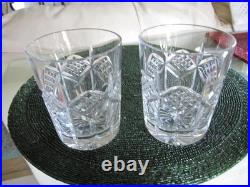 NEW Set of 2 Waterford GRAINNE Double Old Fashioned 12 oz Glasses from IRELAND