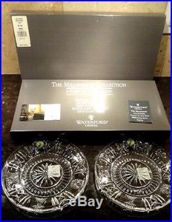 NEW Waterford Crystal MILLENNIUM (1996-2005) 5 Toasts Luncheon Plate 8 Set 2