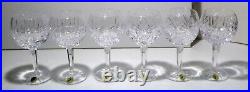 NEW Waterford Crystal PATTERNS OF THE SEA Set of 6 Balloon Wine Hocks 7NIB