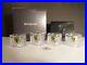 NEW Waterford Crystal SEAHORSE (2002-) Set of 4 Napkin Rings NEW IN THE BOX