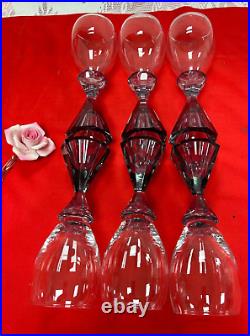 NEW6 PRINCESS Wine Glasses by Bent Severin for Kastrup Holmegaard, Denmark. MCM