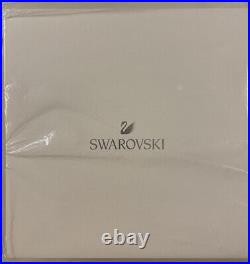 NIB 100% Authentic Swarovski Set Of 2 Wine Crystal Glasses 8 1/4 Tall #5468811