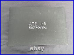 NIB Authentic Swarovski Atelier Nest Tumbler Crystal Clear Set Of 2 #5548170