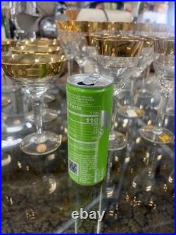 NOS Mid-Century Blefeld Crystal Gold Rim 24 Pice Set Vintage Setting For 8