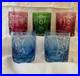 Nachtmann Traube Cut to Clear Crystal Whiskey Glasses Set of 5! Excellent Cond