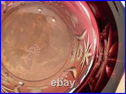 Nachtmann Traube Cut to Clear Crystal Whiskey Glasses Set of 5! Excellent Cond
