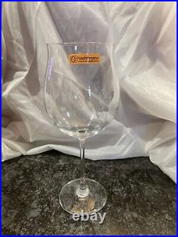 Nachtmann crystal wine glassware (signed) drinkware set (6)
