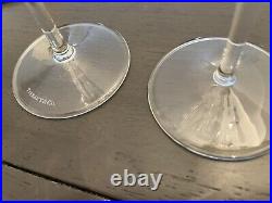 Never Used Tiffany & Co Champagne Flutes, Set of Two