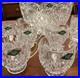 New Godinger Shannon Crystal Freedom Punch Bowl Set 13 Pcs (Bowl & 12 Cups)