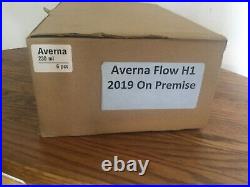 New In Box Amaro Averna Womb Glassware, Set of 6 Crystal 230 ml Womb-Design