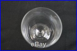 New Set of 8 Longaberger Tritan Crystal Stemware 7 Clear Water Goblets MINT