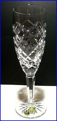 New VINTAGE Waterford Crystal COMERAGH (1973-) Set 4 Champagne Flutes 7 3/8
