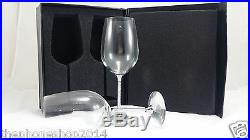 New set of Swarovski Crystal Filled Stem Glasses Champagne Flutes& Wine Glasses