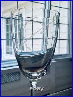 Noritake Crystal Glasses in Eternal Wave Set of 24 BRAND NEW withSTICKERS STILL ON