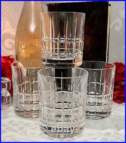 Old Fashioned Glasses Bohemia Crystal- Crystalex BOC24 Clear Barware Set 4
